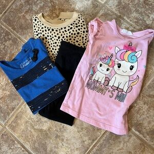 Mommy's Mini Pink Unicorn Tee
